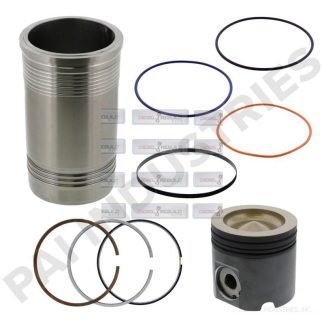 C15 1 Piece Steel Piston Ceramic Coated
